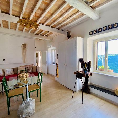 Апартаменты La Sorpresa Sul Bastione With Panoramic Balcony Питильяно Экстерьер фото