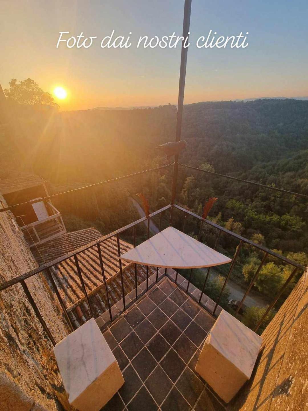 Апартаменты La Sorpresa Sul Bastione With Panoramic Balcony Питильяно Экстерьер фото